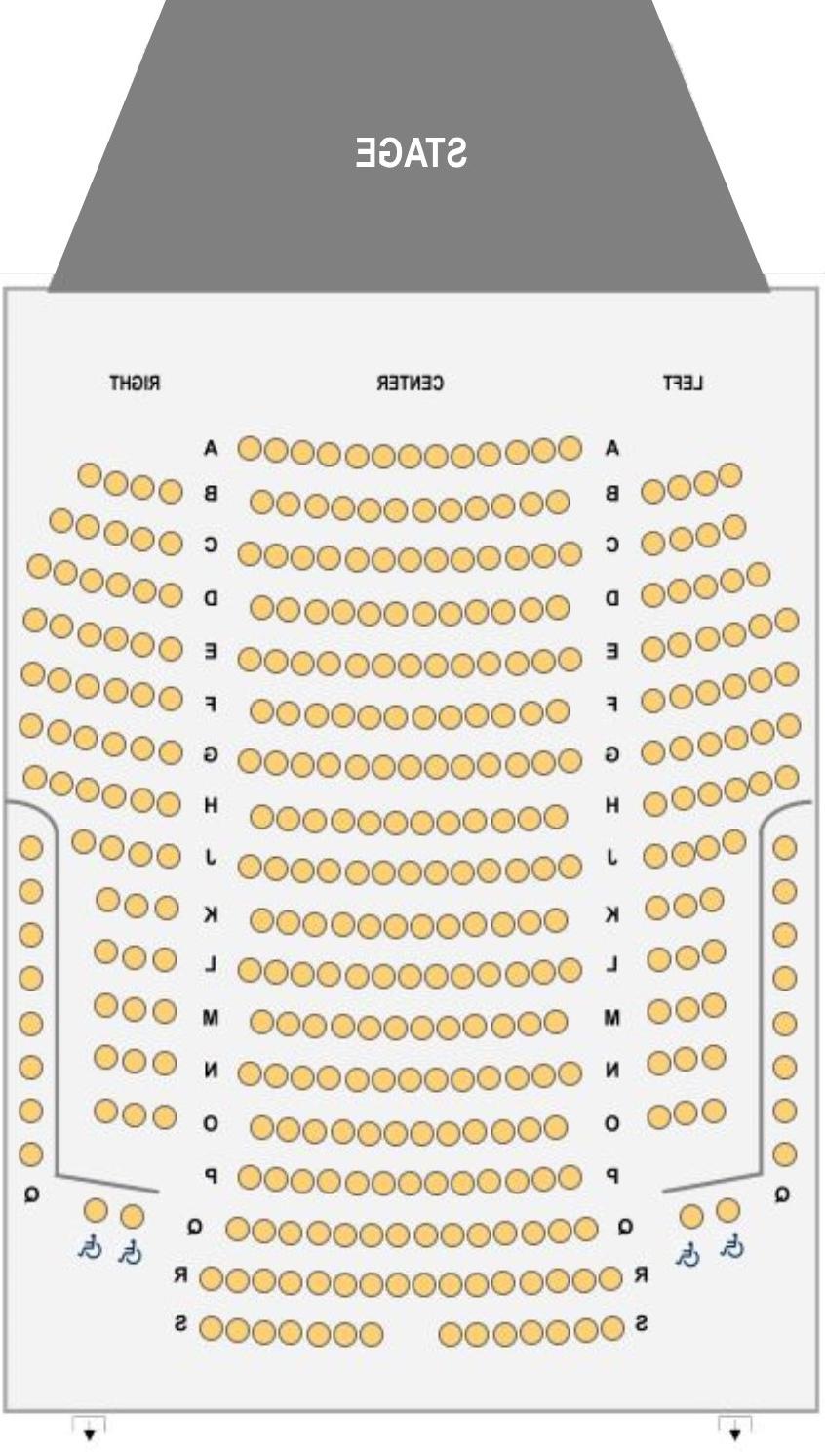 Schwan Concert Hall seating chart